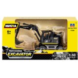 Metalni buldožer za igru Huina 1:50 - crni | shoptok.hr