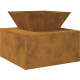 vidaXL Ognjišče 50 x 50 x 40 cm iz corten jekla | Shoptok.si