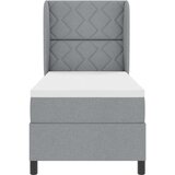  Krevet s opruga kutije Svjetlosiva 80 x 200 cm tkanina | shoptok.hr