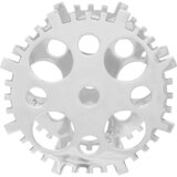  Stalak za vino Srebrno 39 x 14 x 39 cm Aluminij | shoptok.hr