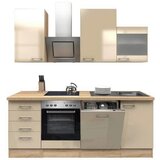 Flex-Well Kuhinjski Blok Z Aparati Nepal, Kašmir, Barva Hrasta | Shoptok.si