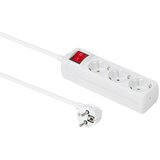 MicroConnect Razdelilnik s stikalom 3 vtičnice, 1,5m bel, (5000117652) Cene
