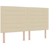  Krevet s opruga kutije s jastukom Krema 180 x 200 cm tkanina | shoptok.hr