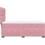 Box spring krevet s madracem ružičasti 80 x 200 cm baršunasti | shoptok.hr