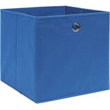  Kutije za pohranu 10 kom plave 32 x 32 x 32 cm od tkanine | shoptok.hr