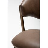 DAN-FORM Denmark Temno rjav jedilni stol iz umetnega usnja Zone – | Shoptok.si