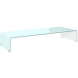 Maison Chic Stojalo za TV / ekran - TV stojalo - Stojalo za ekran stekleno zeleno 80x30x13 cm, (21700328) Cene