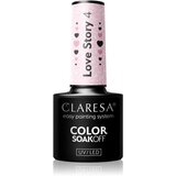 Claresa SoakOff UV/LED Color Love Story gel lak za nohte odtenek 4 5 g Cene