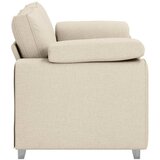 SOFA za dvije osobe Bež 160 cm Platnasta tkanina | shoptok.hr