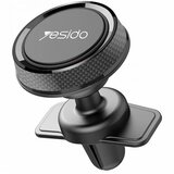 Yesido Držač za automobil (C61) - magnetski nosač mobitela za ventilacijski otvor - crni | shoptok.hr