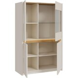 Hom`in vitrina, barve hrasta, peščene barve | Shoptok.si
