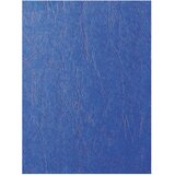 Korice za spiralni uvez 250g karton reljefne A4 pk100 Fornax plave | shoptok.hr