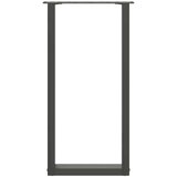  Noge stolića za kavu U-oblika 2 kom antracit 28x(72-73)cm čelik | shoptok.hr