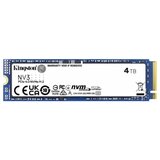 Kingston M.2 NVMe 4TB, 2280, PCIe Gen 4x4, NV3, Read up to 6,000 MB/s, Write up to 5,000 MB/s, (single sided) | ePonuda.com