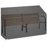 Maison Chic Prevleka za zunanjo pohištvo - Prevleka za vrtno klop 8 obročkov 190x70x70/88 cm polietilen, (21795414) | Shoptok.si