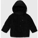 Karl Lagerfeld Otroška jakna črna barva