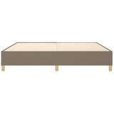  Okvir za krevet s oprugom smeđesivi 200x200 cm od tkanine | shoptok.hr