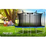  Vrtni trampolin Neo-Sport 14 ft / 435 cm s unutarnjom zaštitnom mrežom i ljestvama | shoptok.hr