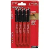 INKZALL™ Crni markeri 4/1