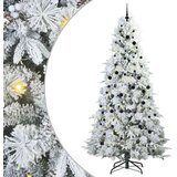  Umjetno božićno drvce s nogom s stalakom Bijelo 240 cm PE i PVC | Eponuda.com