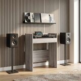 Dj stol Siva Sonoma 62 x 45 x 102 cm Konstruirano drvo | shoptok.hr