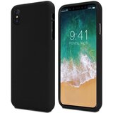  Gumijasti / gel etui Mercury Soft Feeling za Apple iPhone XS Max (6.5") - črni | Shoptok.si