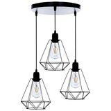 Mitea Lighting M0824-3R (y) visilica 3xE27 Max.60W/220V Cene