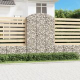  Gabionska košara s lukom 150x30x220/240 cm pocinčano željezo | shoptok.hr
