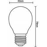  LED filament sijalica G45, grlo E14, 6 W, 230 V, 4000 K | Eponuda.com
