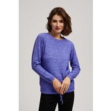 Marisse Purple Tie Sweater Cene