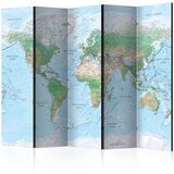  Paravan u 5 dijelova - World Map [Room Dividers] 225x172 | shoptok.hr