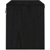  Zidni ormarić crni 60 x 30 x 35 cm od masivne borovine | shoptok.hr