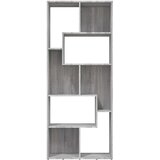 Ormarić za knjige sivi hrast 67 x 24 x 161 cm konstruirano drvo | shoptok.hr