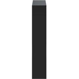  Ormar za cipele na zidu ZWOLLE 71 x 17 x 86 cm Crna - Crna | shoptok.hr
