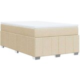  Krevet box spring s madracem krem 120 x 190 cm od tkanine | shoptok.hr