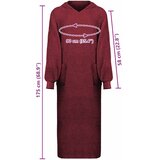  Deka majica s kapuljačom KINN Crvena XXL Pamuk | shoptok.hr