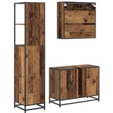  Set namještaja za kupaonicu 3 pcs Staro drvo Konstruirano drvo | shoptok.hr