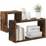  Polica na zidu Zidna montaža Smeđa 55 x 15 x 35 cm | shoptok.hr