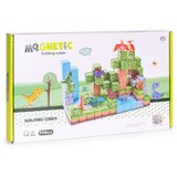  Magnetni set građevinski blokovi, Dinosauri - 114 dijelova | shoptok.hr