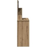 Toaletni stol s ogledalom Artisan hrast 86,5x35x136 cm | shoptok.hr