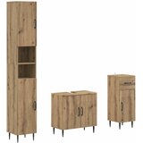  Set za kupaonicu od 3 dijela HAARLEM Konstruirano drvo | shoptok.hr