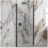 Karag tuš vrata S28 Alto Clear, 75×200 cm, črna, TVS28ANC75P | Shoptok.si
