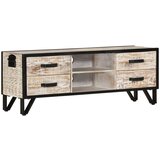 The Living Store TV omarica 110x30x41 cm trden akacijev les - TV Omarica, (21375321) Cene