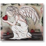  Slike na platnu ANGEL 1-delna XOBFB564E1 (galerija slik LIPA) | Shoptok.si
