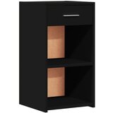 Furnova Nočna omarica črna 35x34x65 cm inženirski les, (21925842) | Shoptok.si