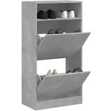 vidaXL Ormarić za cipele boja betona 60x34x116 cm konstruirano drvo | shoptok.hr