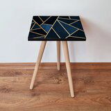 Hanah home klub sto Shp321, 35x42x35 cm, Tamnoplavi | ePonuda.com