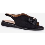 S. BARSKI Women's Sandals With Bow On Flat Heel S.Barski | Shoptok.si