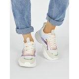 Shelvt Multicoloured women's sports shoes with a thick sole Cijene