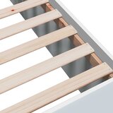  Okvir za krevet bijeli 150x200 cm konstruirano drvo | shoptok.hr